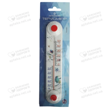 Термометр оконный на липучке ТБ-3М-1 исп. 11 (-50°С..+50°С)