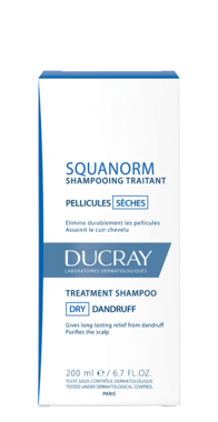 Дюкрей (Ducray) Скванорм шампунь против жирной перхоти 200 мл