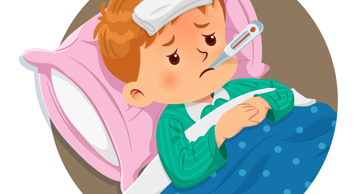 Як доглядати за дітьми з грипом та застудою?