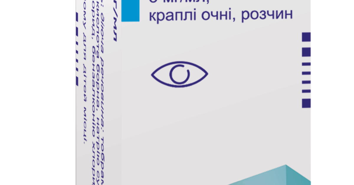 Тобросопт капли глазные 0,3% флакон 5 мл, Polfa  - цена в  .