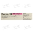 Мірапекс ПД таблетки пролонгованої дії 0,75 мг №30 — Фото 6