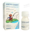 Азитро Сандоз порошок для приготування суспензії 200 мг/5 мл флакон 20 мл — Фото 9