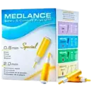 Скарификатор (ланцет) автоматический Медланс плюс спешл (Mеdlance plus Special) лезвие 0,8 мм, глубина прокола 2 мм 200 шт — Фото 3