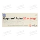 Эсцитам Асино таблетки покрытые оболочкой 20 мг №60 — Фото 6