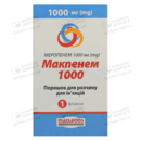 Макпенем порошок для инъекций 1000 мг флакон №1 — Фото 6