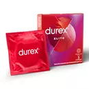 Презервативи Дюрекс (Durex Elite) особливо тонкі 3 шт — Фото 7