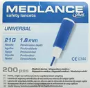 Скарификатор (ланцет) Медланс плюс Юниверсал (Medlance plus Universal) глубина прокола 1,8 мм размер 21G 200 шт — Фото 9
