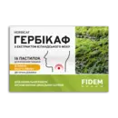 Гербікаф пастилки з екстрактом ісландського моху зі смаком меду та лимона №16, Фідем Фарм — Фото 4
