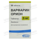 Варфарин Орион таблетки 5 мг №30 — Фото 6