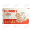 Подгузники для детей Хаггис Классик (Huggies Classic) размер 3 (4-9 кг) 58 шт — Фото 3