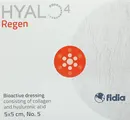 Гіало4 Реген пов'язка стерильна біоактивна на основі колагену і гіалуронової кислоти розмір 5 см*5 см 5 шт — Фото 8