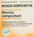 Мукоза Композитум раствор для инъекций ампули 2,2 мл №5 — Фото 3