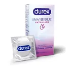 Презервативи Дюрекс (Durex Invisible Extra Lube) латексні з силіконовою змазкою ультратонкі з додатковою змазкою 12 шт — Фото 8