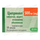 Ципринол таблетки покрытые оболочкой 500 мг №10 — Фото 4