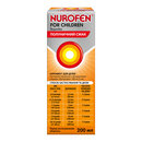 Нурофєн для дітей суспензія оральна полуничний смак 100 мг/5 мл флакон 200 мл — Фото 4