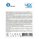 Презервативи Лекс (Lex Ribbed) ребристі 3 шт — Фото 6
