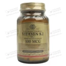 Солгар (Solgar) Натуральный витамин К2 (менахинон-7) капсулы 100 мкг №50 — Фото 4