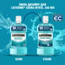 Ополіскувач для порожнини рота Лістерин (Listerine) Свіжа м'ята 250 мл — Фото 15