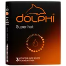 Презервативи Долфі (Dolphi Super Hot) розігрів для жінок 3 шт — Фото 5