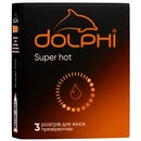 Презервативи Долфі (Dolphi Super Hot) розігрів для жінок 3 шт — Фото 5