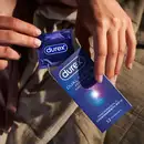 Презервативи Дюрекс (Durex Dual Extase) рельєфні з анестетиком 12 шт — Фото 12