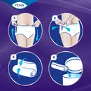 Підгузники-труси для дорослих Тена Пантс Плюс Найт Екстра Лардж (Tena Pants+ Night Extra Large) розмір 4 10 шт — Фото 18