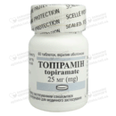 Топірамін таблетки вкриті оболонкою 25 мг №60 — Фото 4