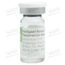 Паклитаксел Амакса концентрат для раствора для инфузий 6 мг/мл флакон 5 мл №1 — Фото 10
