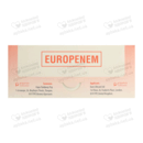 Європенем порошок для ін'єкцій 500 мг флакон №10 — Фото 5