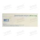 Дакарбазин Медак порошок для інфузій 200 мг флакон №10 — Фото 8
