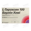 L-Тироксин 100 Берлін-Хемі таблетки 100 мкг №50 — Фото 4