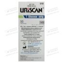 Тест-смужки для сечі Уріскан (Uriscan U19) глюкоза 50 шт — Фото 7