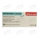Метформін-Санофі таблетки вкриті оболонкою 1000 мг №30 — Фото 9