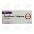 Тромбонет-Фармак таблетки вкриті оболонкою 75 мг №60 — Фото 5