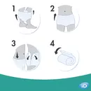 Підгузники-труси для дорослих АйДі (ID Pants+) розмір M 30 шт — Фото 15