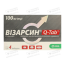 Визарсин Q-таб таблетки диспергируемые 100 мг №4 — Фото 4