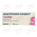 Анастрозол Сандоз таблетки вкриті оболонкою 1 мг №28 — Фото 4
