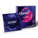 Презервативи Дюрекс (Durex Dual Extase) рельєфні з анeстетиком 3 шт — Фото 7