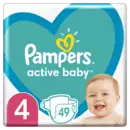 Подгузники для детей Памперс Актив Беби Макси (Pampers Active Baby) размер 4 (9-14 кг) 49 шт — Фото 3