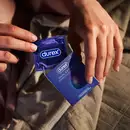 Презервативи Дюрекс (Durex Dual Extase) латексні з силіконовою змазкою рельєфні з анeстетиком 3 шт — Фото 12