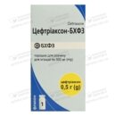 Цефтріаксон-БХФЗ порошок для ін'єкцій 500 мг флакон №1 — Фото 5