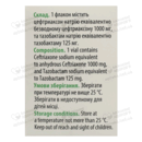 Євроцефтаз порошок для ін'єкцій 1000 мг/125 мг флакон №1 — Фото 8
