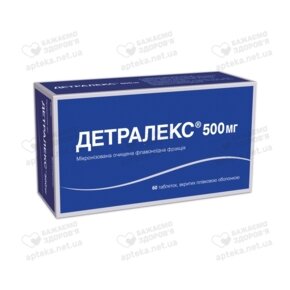 Детралекс табл. в/о 500 мг №60