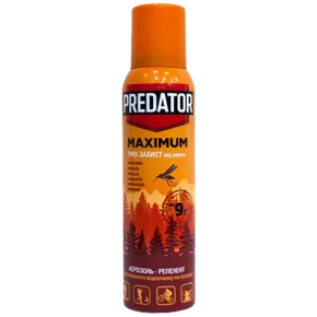 Предатор Максимум (Predator Maximum) аерозоль репелент 150 мл
