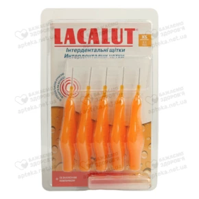 Зубна щітка Лакалут (Lacalut) інтердентальна розмір XS 5 шт