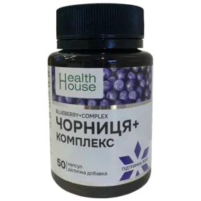 Чорниця+комплекс капсули №50 фл., Хелз Хаус