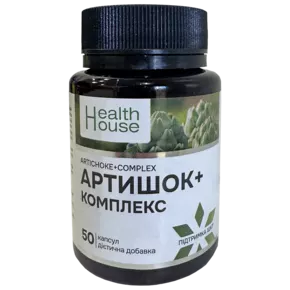 Артишок+комплекс капсули №50 конт., Хелз Хаус