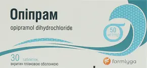 Опіпрам таблетки 50 мг №30