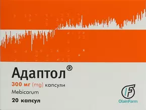 Адаптол капсули 300 мг №20
