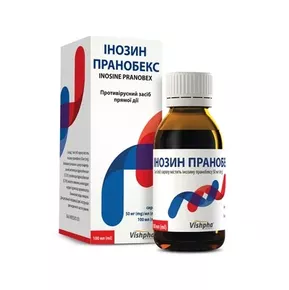 Инозин Пранобекс сироп 50 мг/мл фл. 100 мл